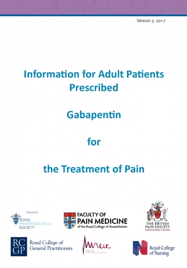 gabapentin for si joint